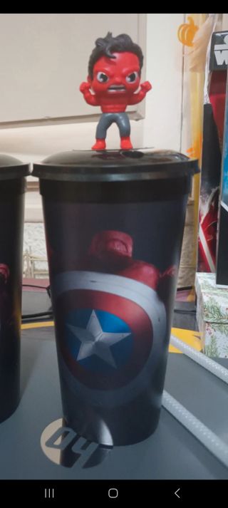 Capitán América Brave New World VASO TOPPER HULK