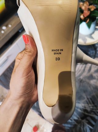 Zapatos Angel Alarcon novia blancos