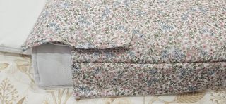 Saco capazo bebé, flores