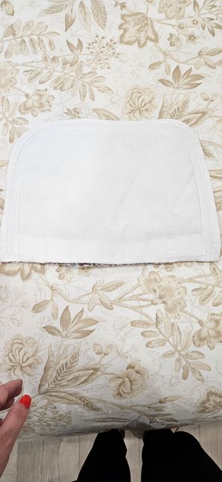 Saco capazo bebé, flores