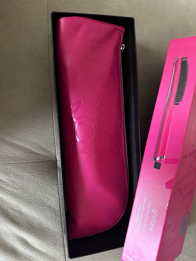 Spazzola lisciante ghd pink