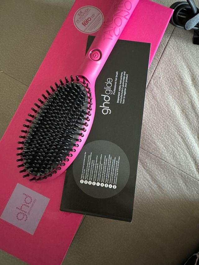 Spazzola lisciante ghd pink