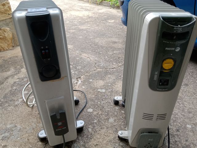 2 Radiadores eléctricos - Duna & Fagor