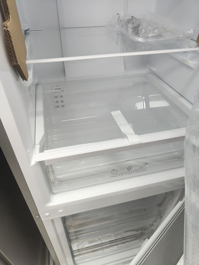 Nevera Combi noFrost - Acero inoxidable