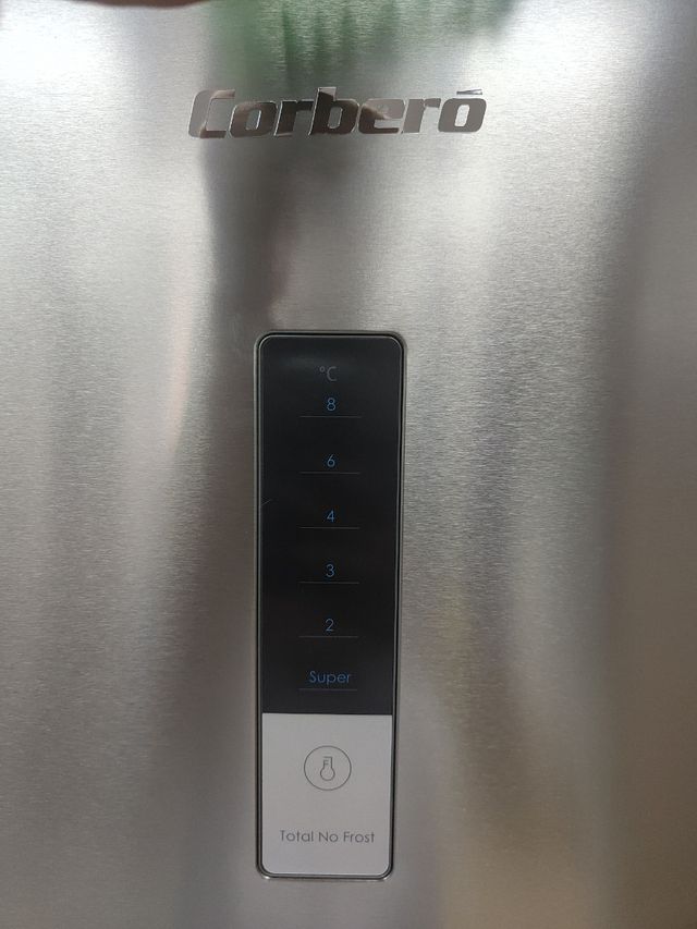 Nevera Combi noFrost - Acero inoxidable