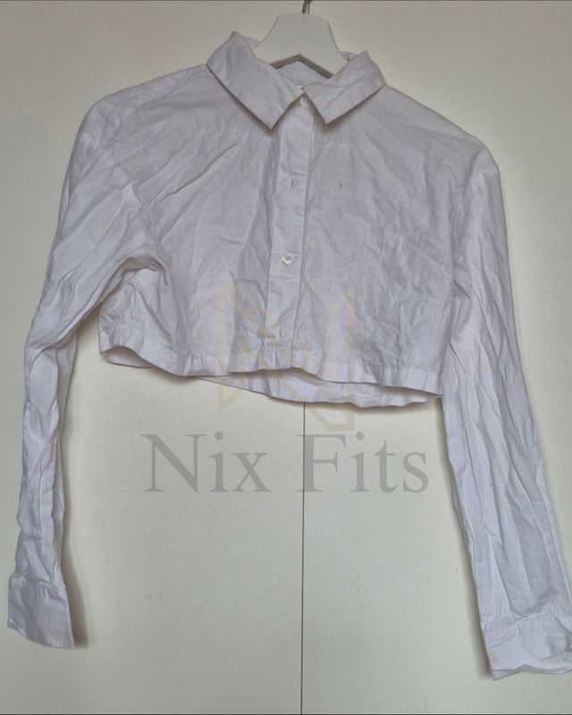 Blusa blanca H&M - Talla S