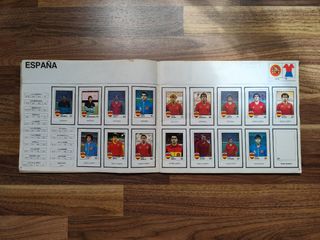Álbum cromos México 86