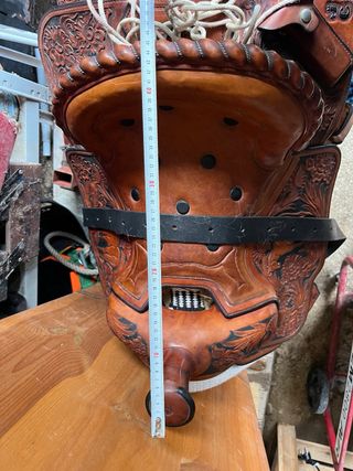 Montura Western exclusiva, cuero de gran calidad