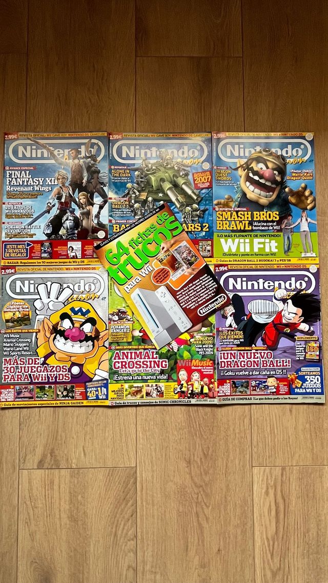 Lote Nintendo Acción revistas