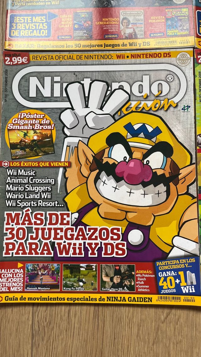 Lote Nintendo Acción revistas