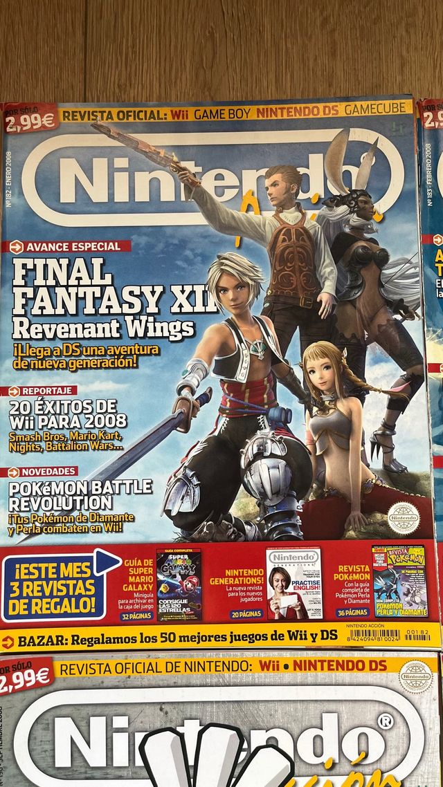 Lote Nintendo Acción revistas