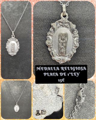 Medalla religiosa plata 15€