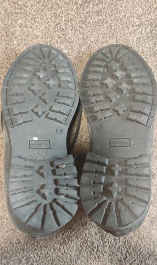 Botas senderismo escalada piel negras