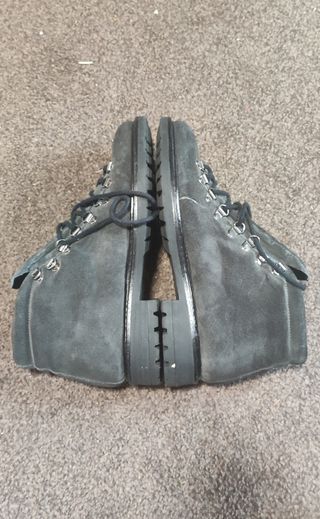 Botas senderismo escalada piel negras