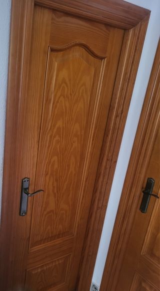 Puertas roble macizo - 4 unidades