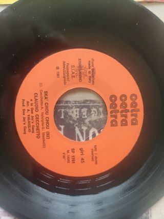 Singolo 45 giri Claudio Cecchetto - Chou Chou