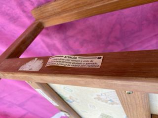 Cadeira e mesa de refeição anos 80
