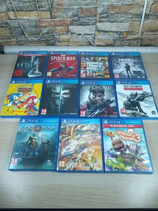 Juegos PS4