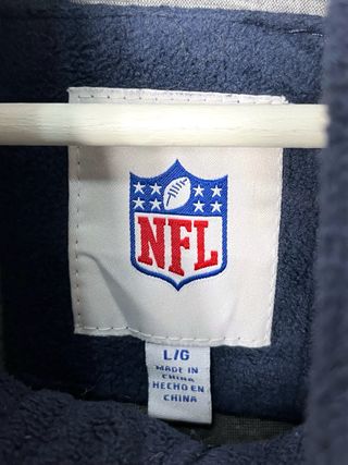 Chaqueta Forro Polar NFL Patriots Fútbol Oversize