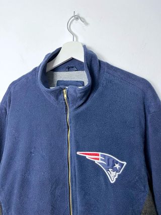 Chaqueta Forro Polar NFL Patriots Fútbol Oversize