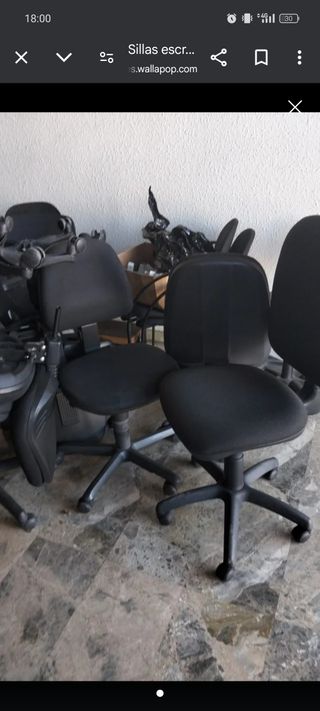 Sillas giratorias escritorio oficina