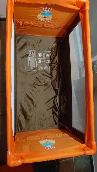 Cuna viaje Plegable con dos alturas