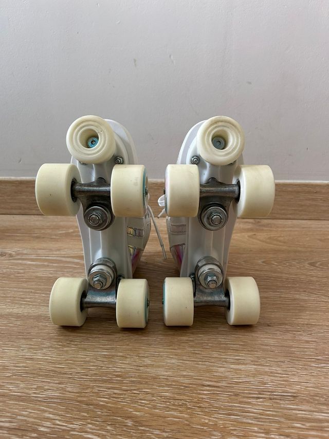 Patines Oxelo Quad blancos talla 34