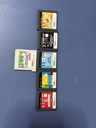 6 juegos Nintendo DS y 3DS