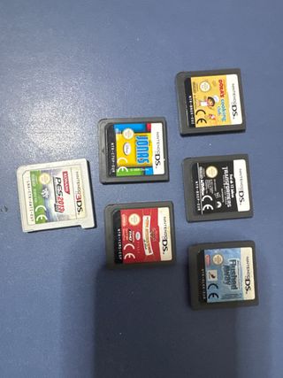 6 juegos Nintendo DS y 3DS