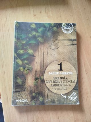Biología, Geología y Ciencias Ambientales 1.