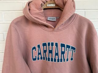 CARHARTT sudadera capucha rosa palo talla S