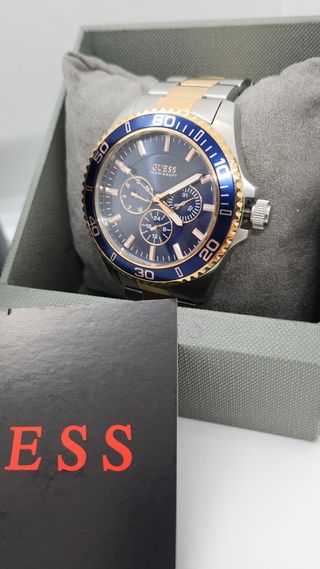 Reloj Guess W0172G3 - Azul y Dorado