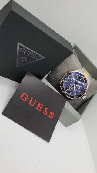 Reloj Guess W0172G3 - Azul y Dorado