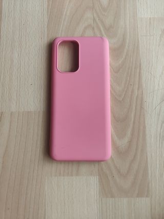 Custodia in silicone per OPPO A94 5G rosa