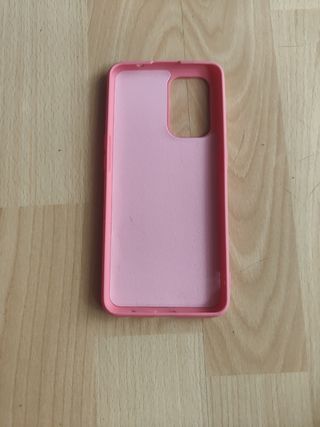 Custodia in silicone per OPPO A94 5G rosa