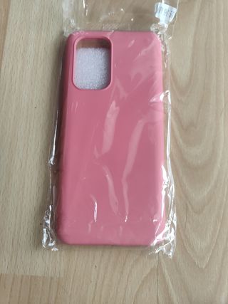 Custodia in silicone per OPPO A94 5G rosa