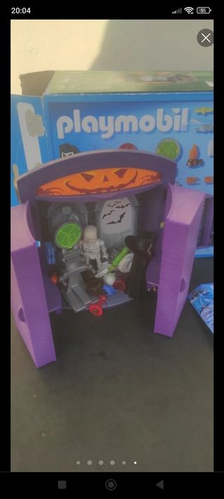Lote Playmobil Cofre Casa Encantada 5638