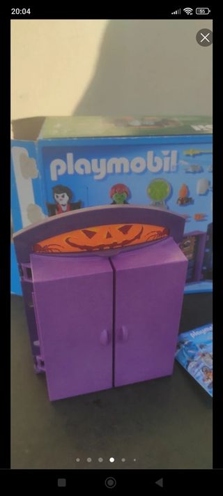Lote Playmobil Cofre Casa Encantada 5638