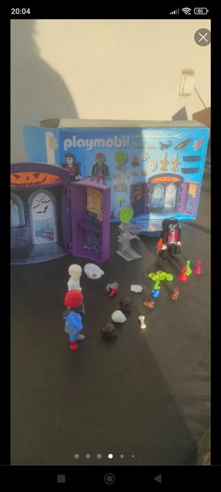Lote Playmobil Cofre Casa Encantada 5638