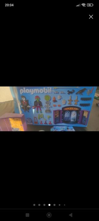 Lote Playmobil Cofre Casa Encantada 5638