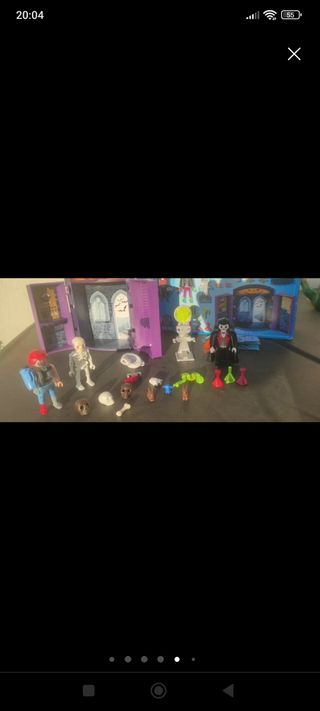 Lote Playmobil Cofre Casa Encantada 5638