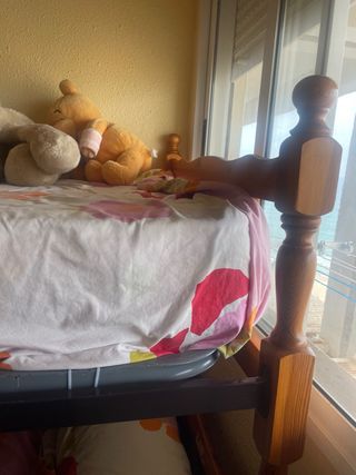 Litera infantil madera pino