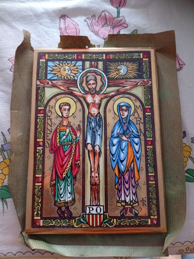 Cuadro religioso antiguo