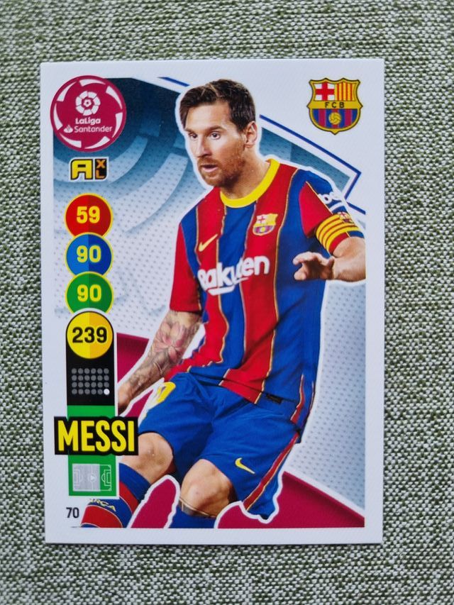 70 MESSI (Barcelona). Adrenalyn XL 2020 2021