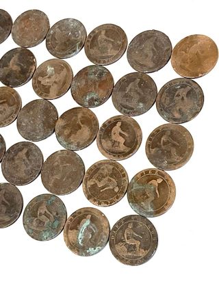 Monedas antiguas 50 piezas