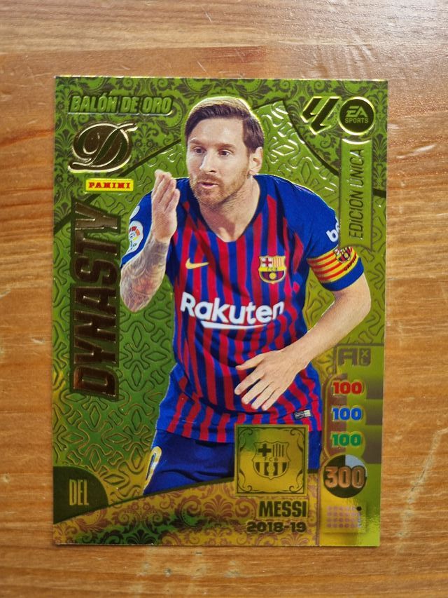MESSI (Dynasty) BALON DE ORO. Adrenalyn 2024 2025