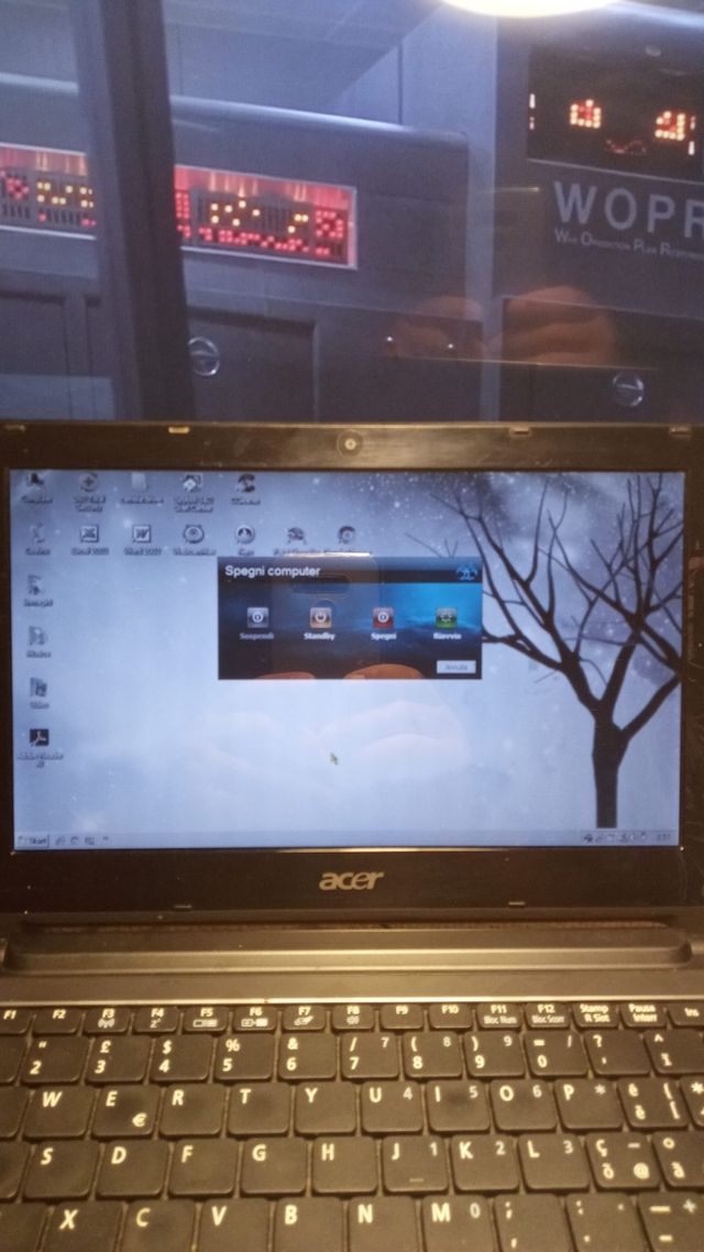 Netbook Acer Aspire One - Windows XP