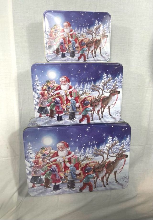 Cajas Navidad LIVING ART (3 unidades)