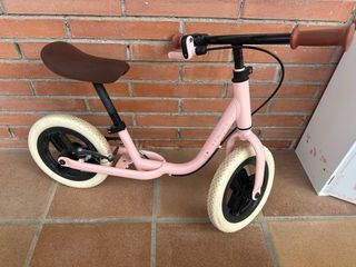Bicicleta Equilibrio niña rosa
