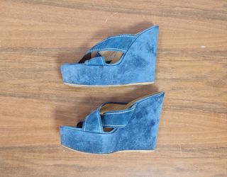 Sandali Tinta Unità similcamoscio tg 36